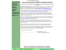 Tablet Screenshot of cursos.acupuntura-mtc.com